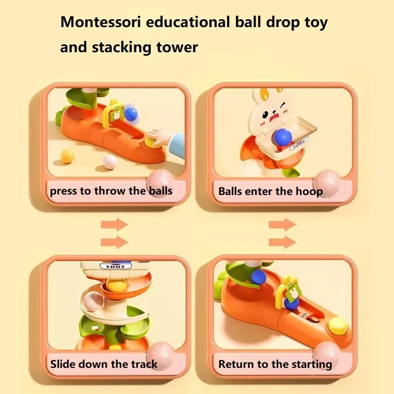 Montessori Rolling Ball Toy
